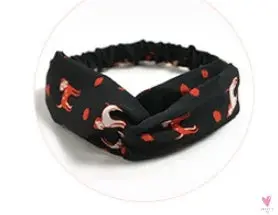 Scrunchies - Women's Knotted Turban Hair Accessories for Girls, Headband Turban/Elastic Hairband/Head Wrap/Striped  Hair Scrunchies