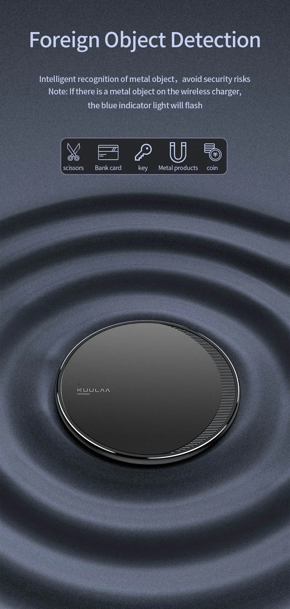 Quick Wireless Charger, USB Type, Mobile Phone -10 W Wireless Charger