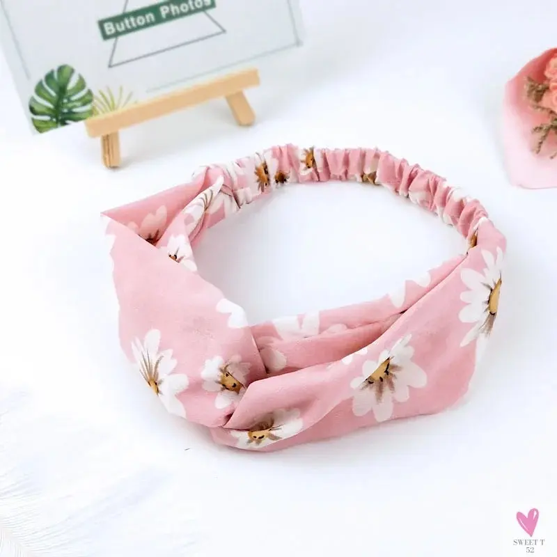 Scrunchies - Women's Knotted Turban Hair Accessories for Girls, Headband Turban/Elastic Hairband/Head Wrap/Striped  Hair Scrunchies