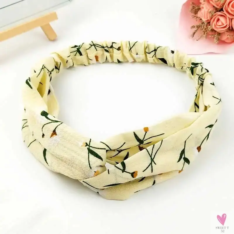 Scrunchies - Women's Knotted Turban Hair Accessories for Girls, Headband Turban/Elastic Hairband/Head Wrap/Striped  Hair Scrunchies