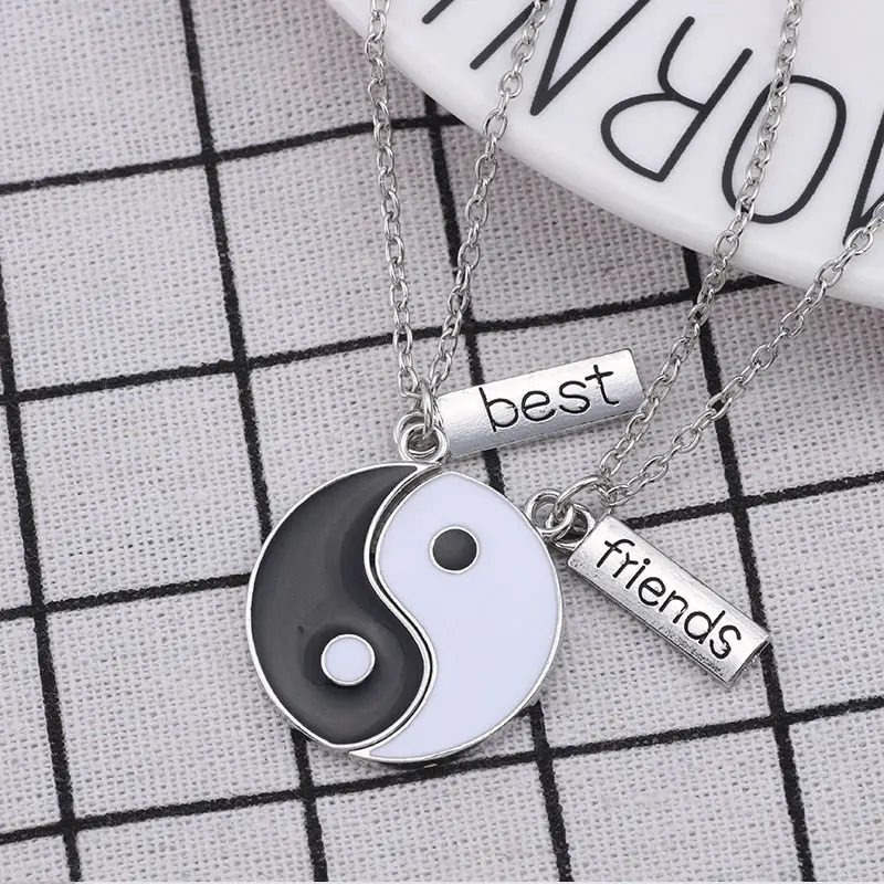 Best Friend Pendant Necklace - Big Sis, Middle Sis and Little Sis - Girls