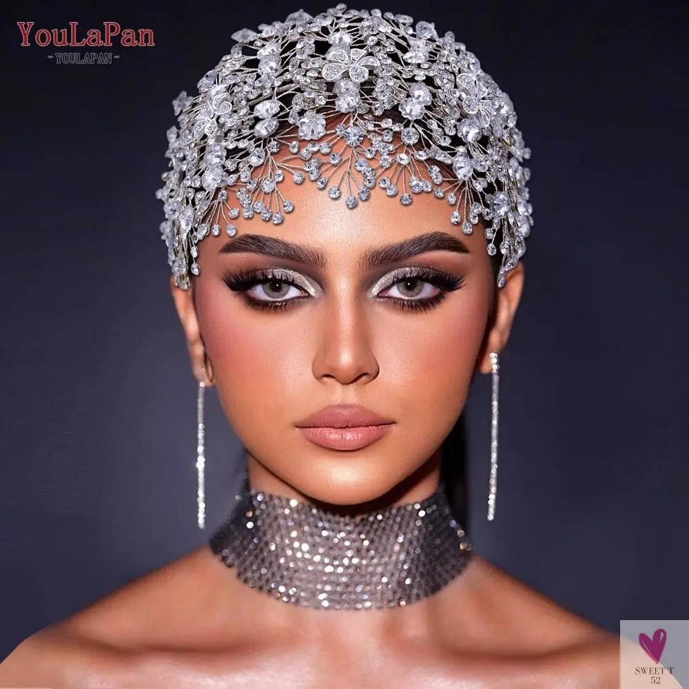 Bridal/Pageant Tiara - Crystal Crown Hair Accessories, Luxury Headdress Alloy for Women & Girls