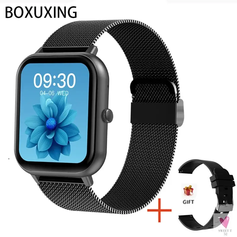 New Smart Watch for Men/Women - Heart Rate, Blood Pressure, Fitness Tracker, Bluetooth Call, Smart Watch