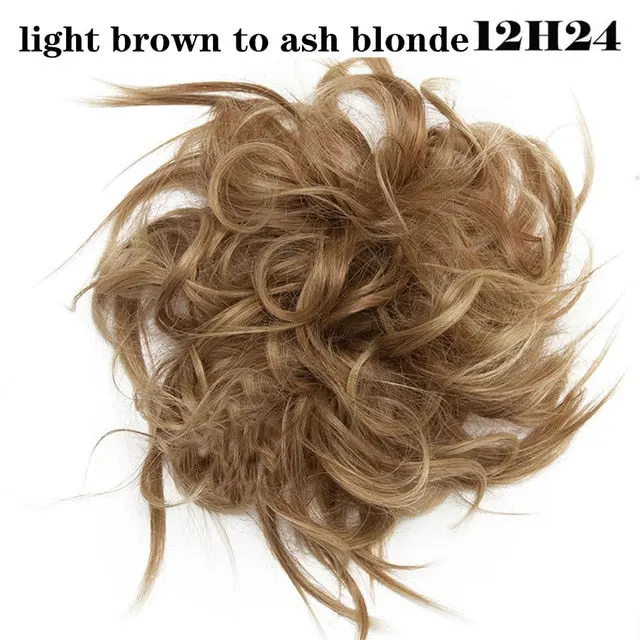 Chignon/Donut Messy Hair Scrunch/Extension for Women and Girls