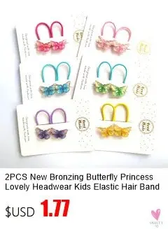 Girl's Colorful Ponytail Wig Headbands - Rubber Bands Headwear - Kids Hair Accessories/Hair Ornament