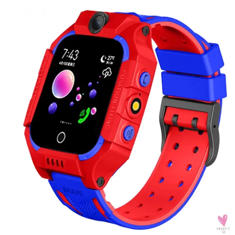 Children's Smart Watch - LBS location tracking, camera, phone, chat, games, SOS