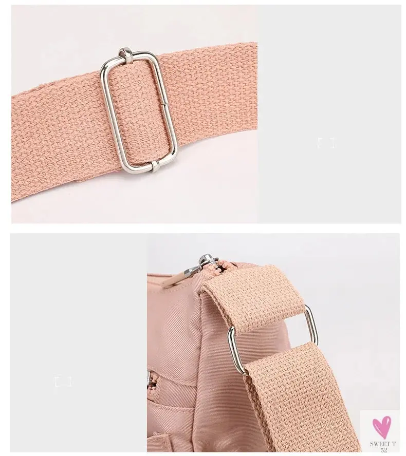 Women's Shoulder Crossbody Bag - Waterproof, Solid Colors, Casual Handbag, Messenger Bag