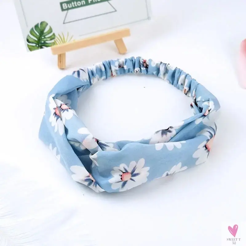 Scrunchies - Women's Knotted Turban Hair Accessories for Girls, Headband Turban/Elastic Hairband/Head Wrap/Striped  Hair Scrunchies