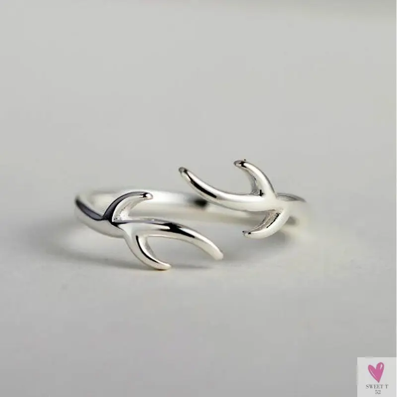 Geometric Circle - Open Adjustable Rings For Women & Girls - Micro Pave, Feather, Leaves, Wave, Cat, Femme Finger Rings