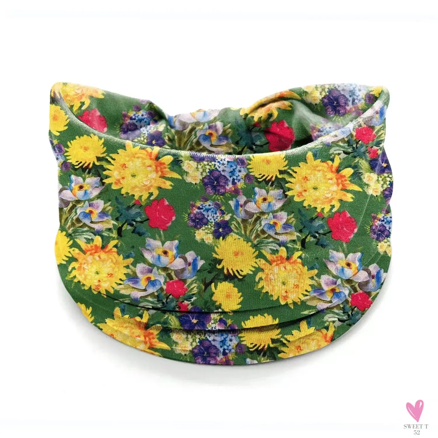 African and Bohemian Twisted Wide Cotton Stretch Headbands for Women & Girls - Headwrap/Turban Headwear, Bandana Headbands