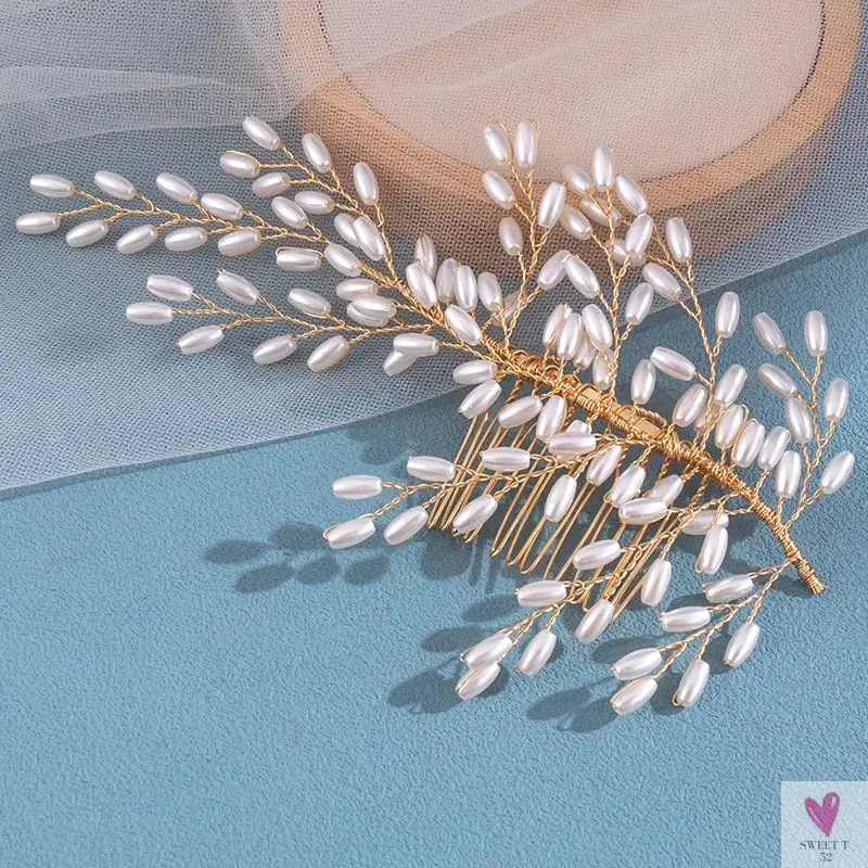 Elegant Hair Pins or Combs for Special Occasions, Weddings and Festivals for Women & Girls