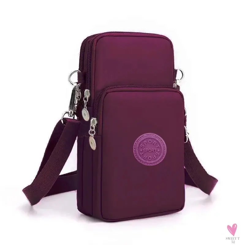 Men & Women's Compatible Bag - Mobile Phone, Versatile Mini Single-Shoulder Crossbody Bag, Sports Arm Bag