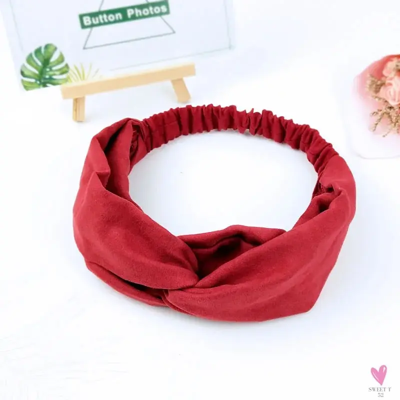 Scrunchies - Women's Knotted Turban Hair Accessories for Girls, Headband Turban/Elastic Hairband/Head Wrap/Striped  Hair Scrunchies