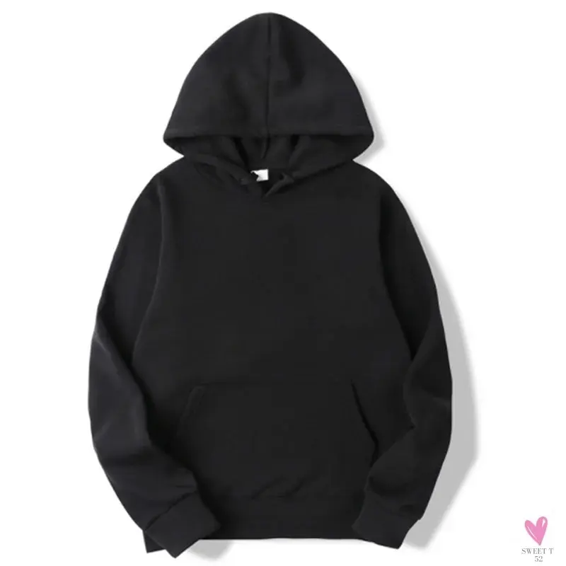 Men's Casual Solid Color Hoodies. Men's Hip Hop Hooded Sweatshirts/Pullovers in 10 Colors