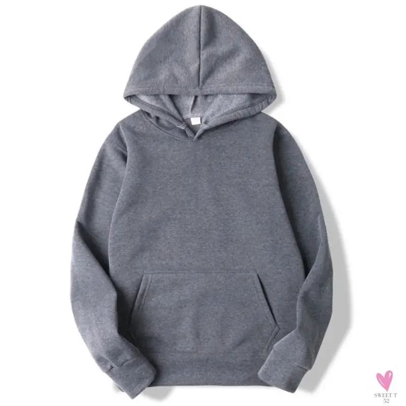 Men's Casual Solid Color Hoodies. Men's Hip Hop Hooded Sweatshirts/Pullovers in 10 Colors
