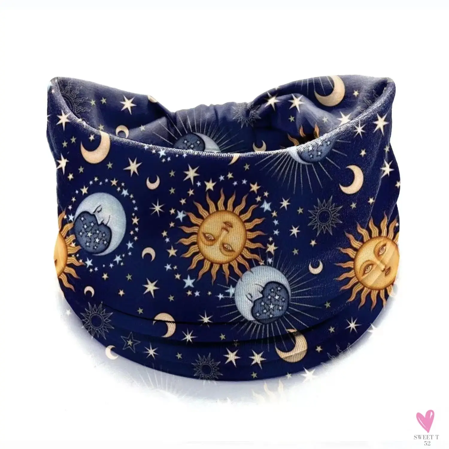 African and Bohemian Twisted Wide Cotton Stretch Headbands for Women & Girls - Headwrap/Turban Headwear, Bandana Headbands