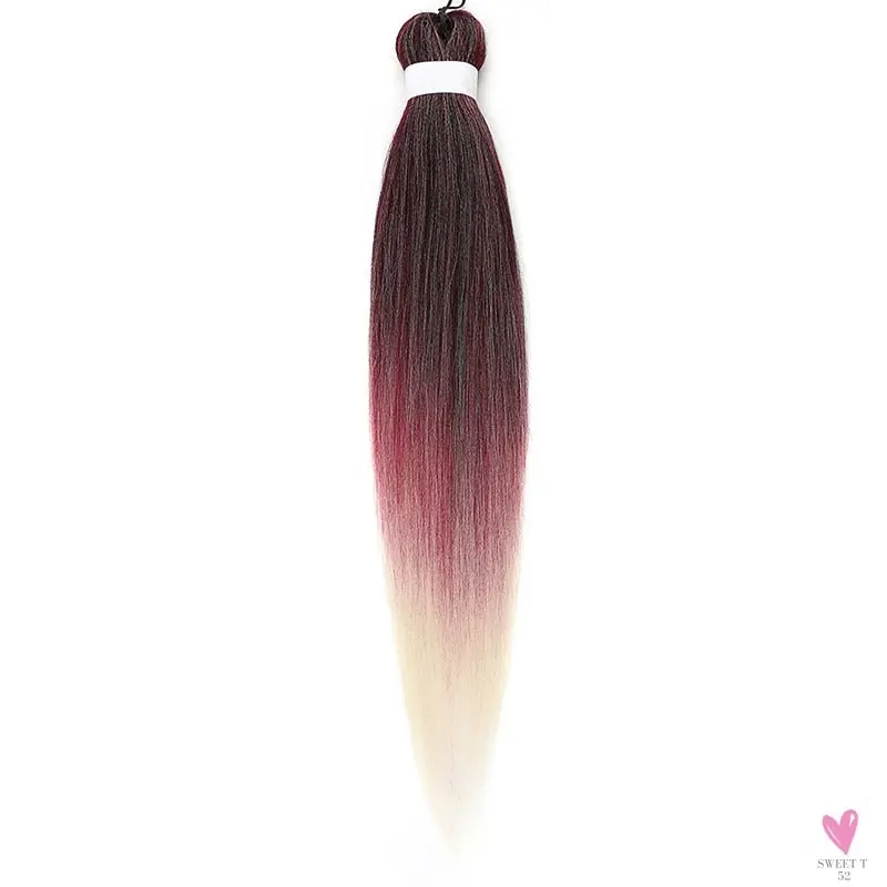 Synthetic Hair Extension Braids for Women and Girls; Kanekalon Hair For Braids (1 Pc/Lot)