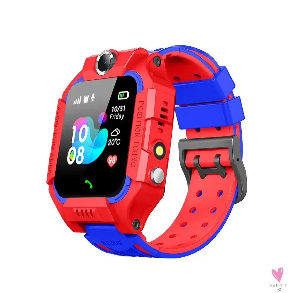 Kids Smart Watch, SOS Phone Watch, Ip67 Waterproof, Remote Photo, Voice Chat Smartwatch, Compatible For IOS Android