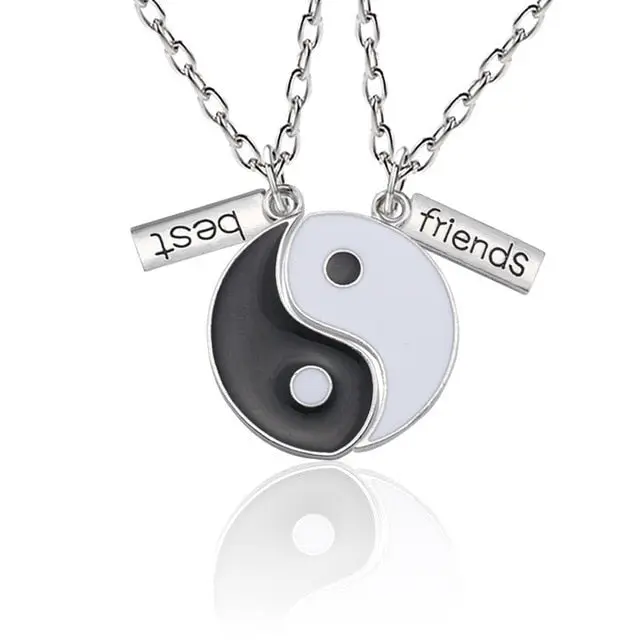 Best Friend Pendant Necklace - Big Sis, Middle Sis and Little Sis - Girls