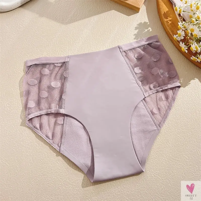 Leak Proof Briefs, Wave Point, Women's Underwear, Seamless Briefs for Menstrual Periods