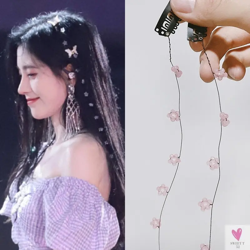 1 Piece Streamline Hair Decorations with Invisible Small Combs for Girls/Teens/Tweens.