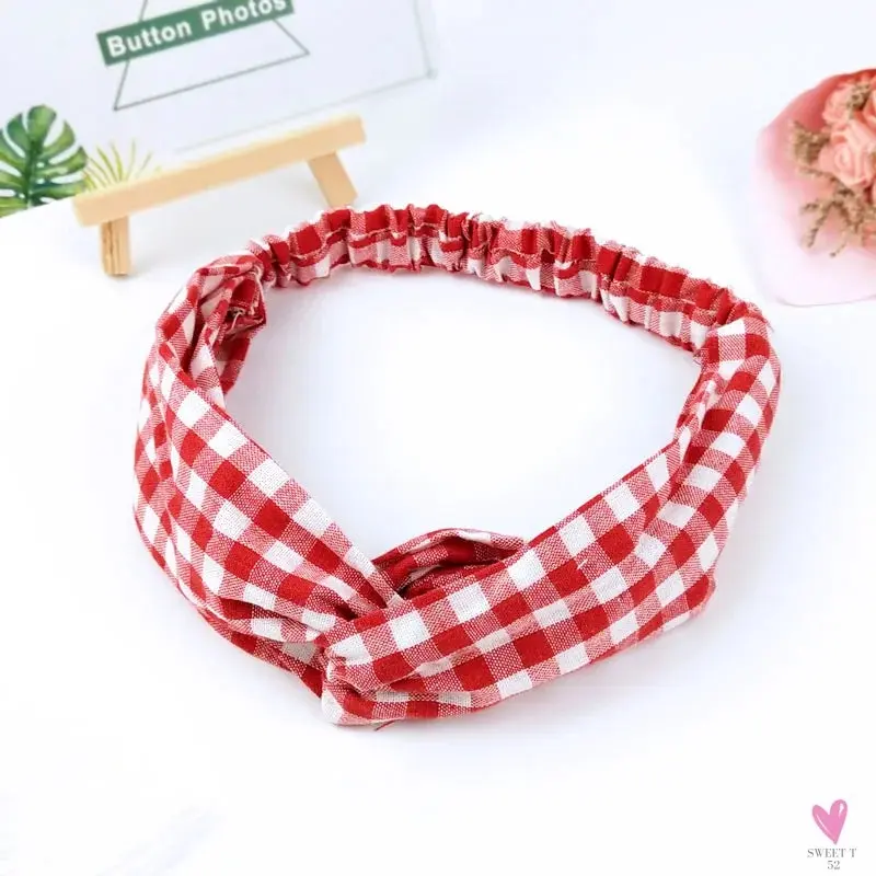 Scrunchies - Women's Knotted Turban Hair Accessories for Girls, Headband Turban/Elastic Hairband/Head Wrap/Striped  Hair Scrunchies