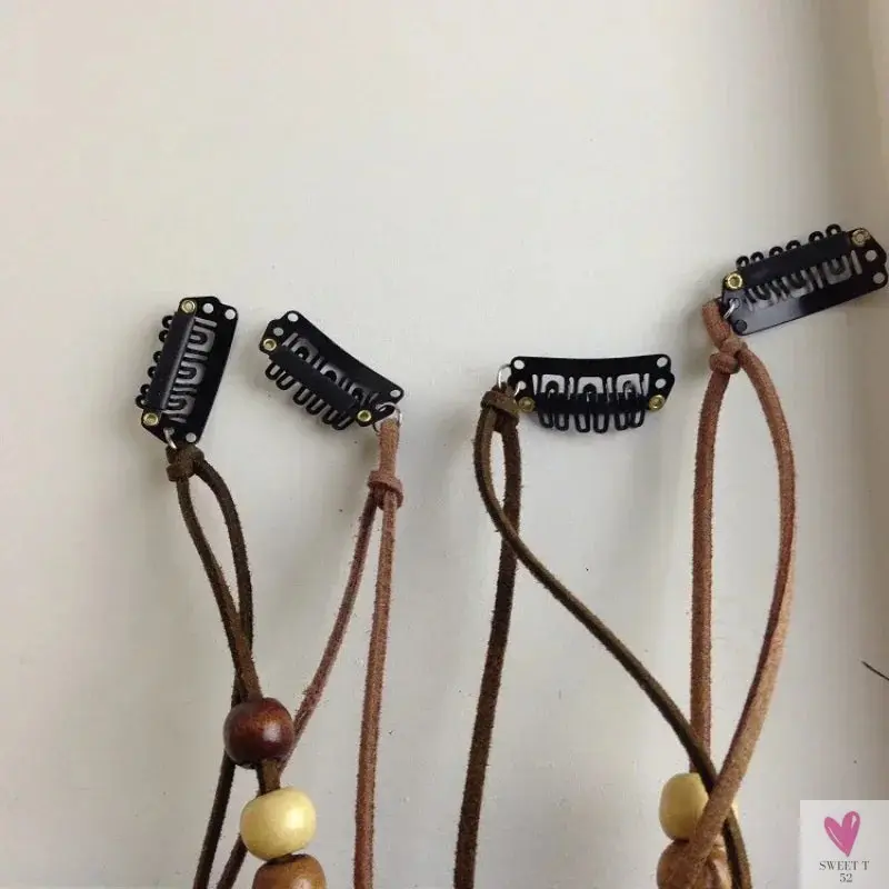 2024 New Fashionable Boho Feather Headband Wig Beaded Feather Headdress Handmade Hair Clip Girl Hair Accessories High Quality