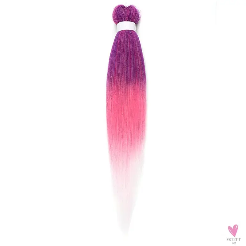 Synthetic Hair Extension Braids for Women and Girls; Kanekalon Hair For Braids (1 Pc/Lot)