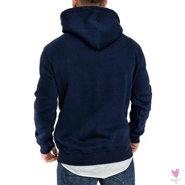 Men's Casual Solid Color Hoodies. Men's Hip Hop Hooded Sweatshirts/Pullovers in 10 Colors