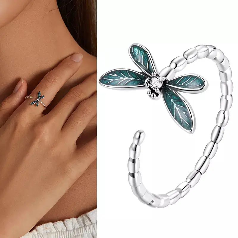 925 Sterling Silver Open Adjustable Rings for Women & Girls. Wedding, Engagement, Anniversary or Gift Rings