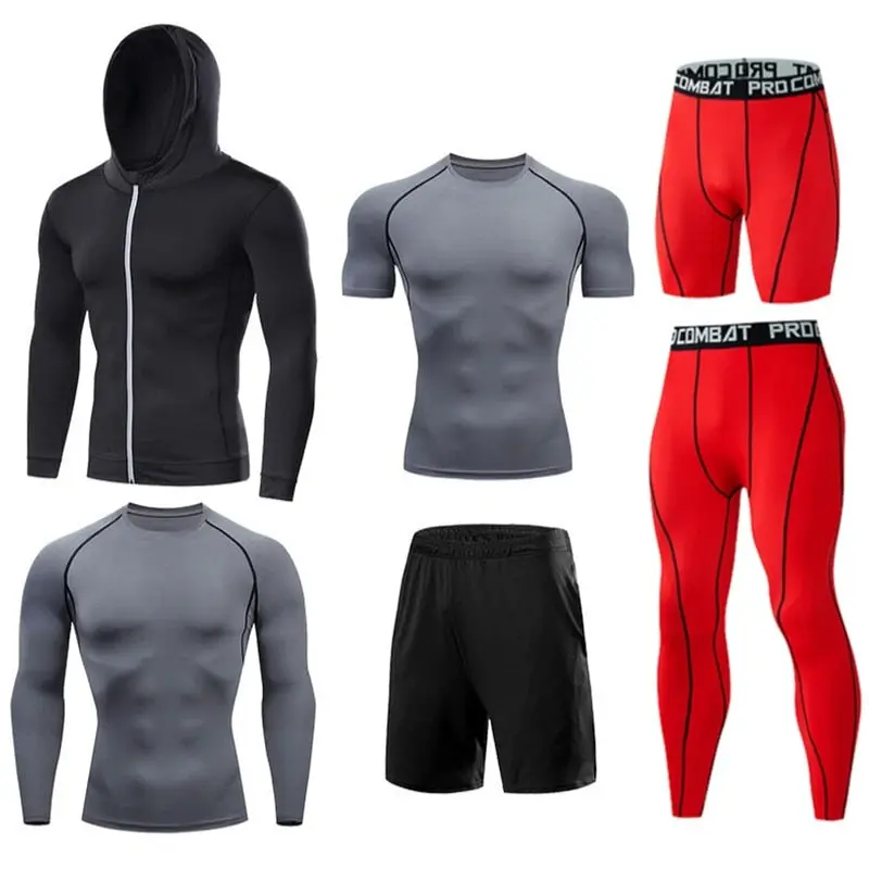 Quick Drying Elastic T-Shirt for Men & Boys, Anti-Wrinkle in 8 Solid Colors for Gym or Sports