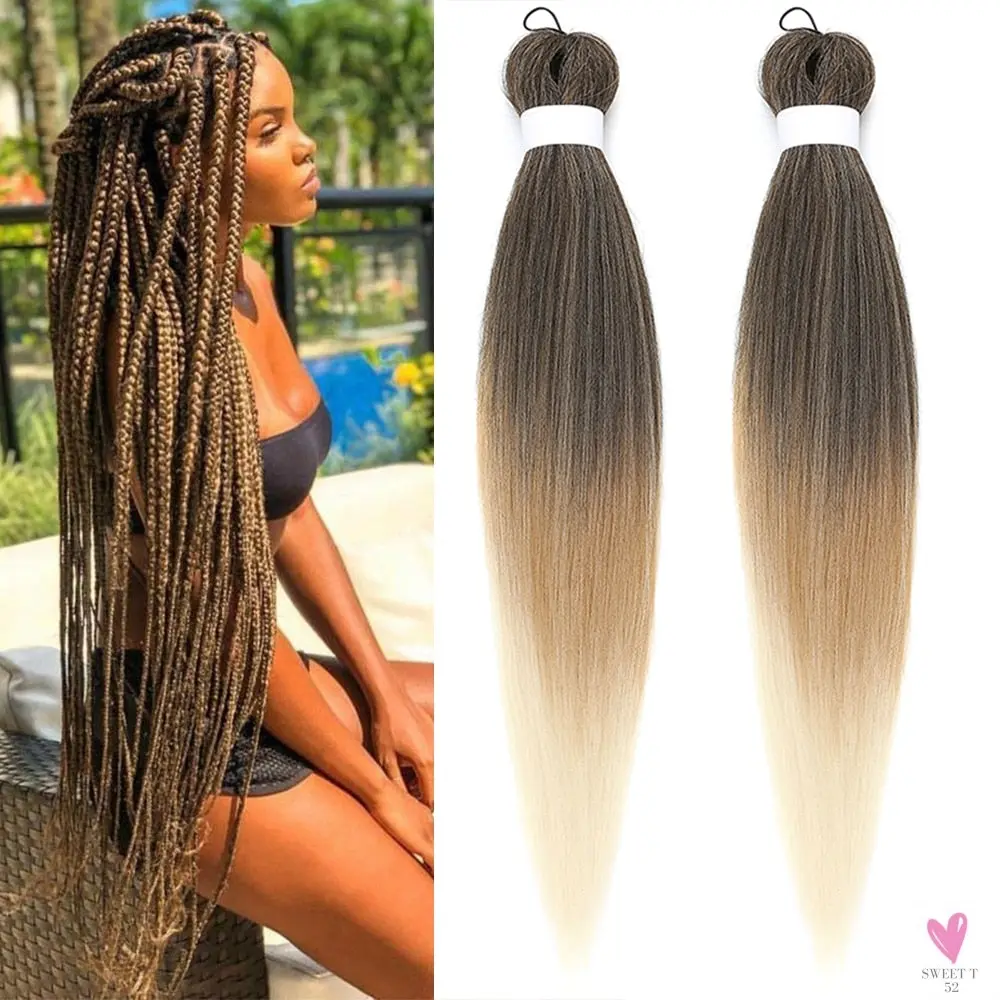 Synthetic Hair Extension Braids for Women and Girls; Kanekalon Hair For Braids (1 Pc/Lot)