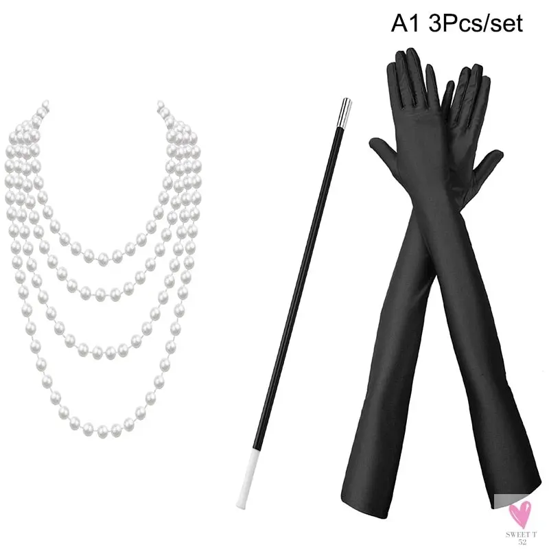 1920s Flapper - Charleston Costume, Great Gatsby Accessories, Pink Nude Headpiece, Feather Headband for Women & Girls