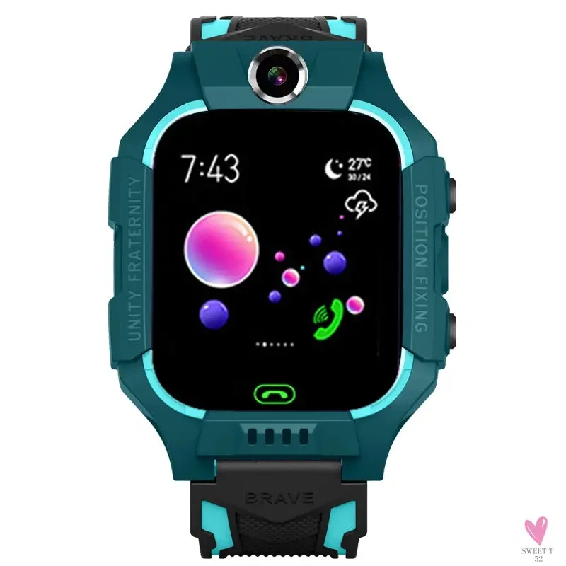 Children's Smart Watch - LBS location tracking, camera, phone, chat, games, SOS