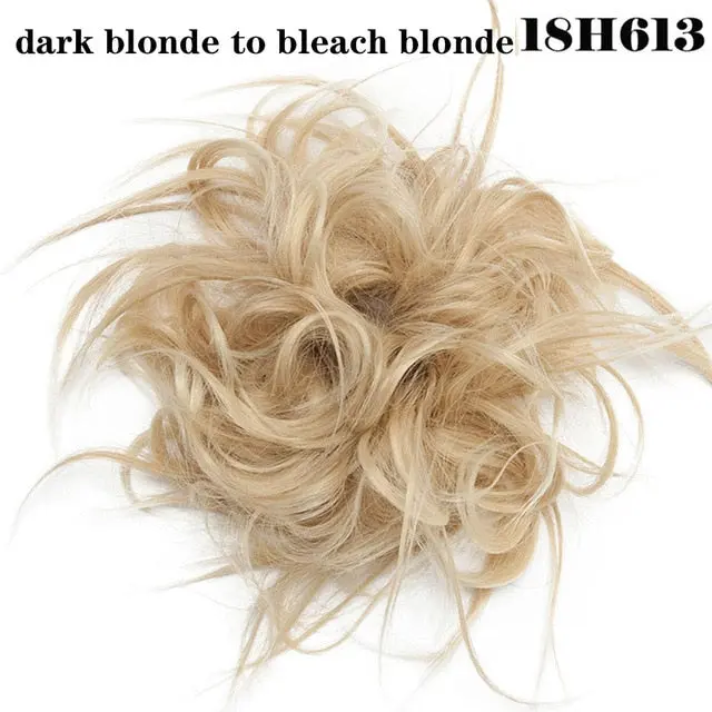 Chignon/Donut Messy Hair Scrunch/Extension for Women and Girls