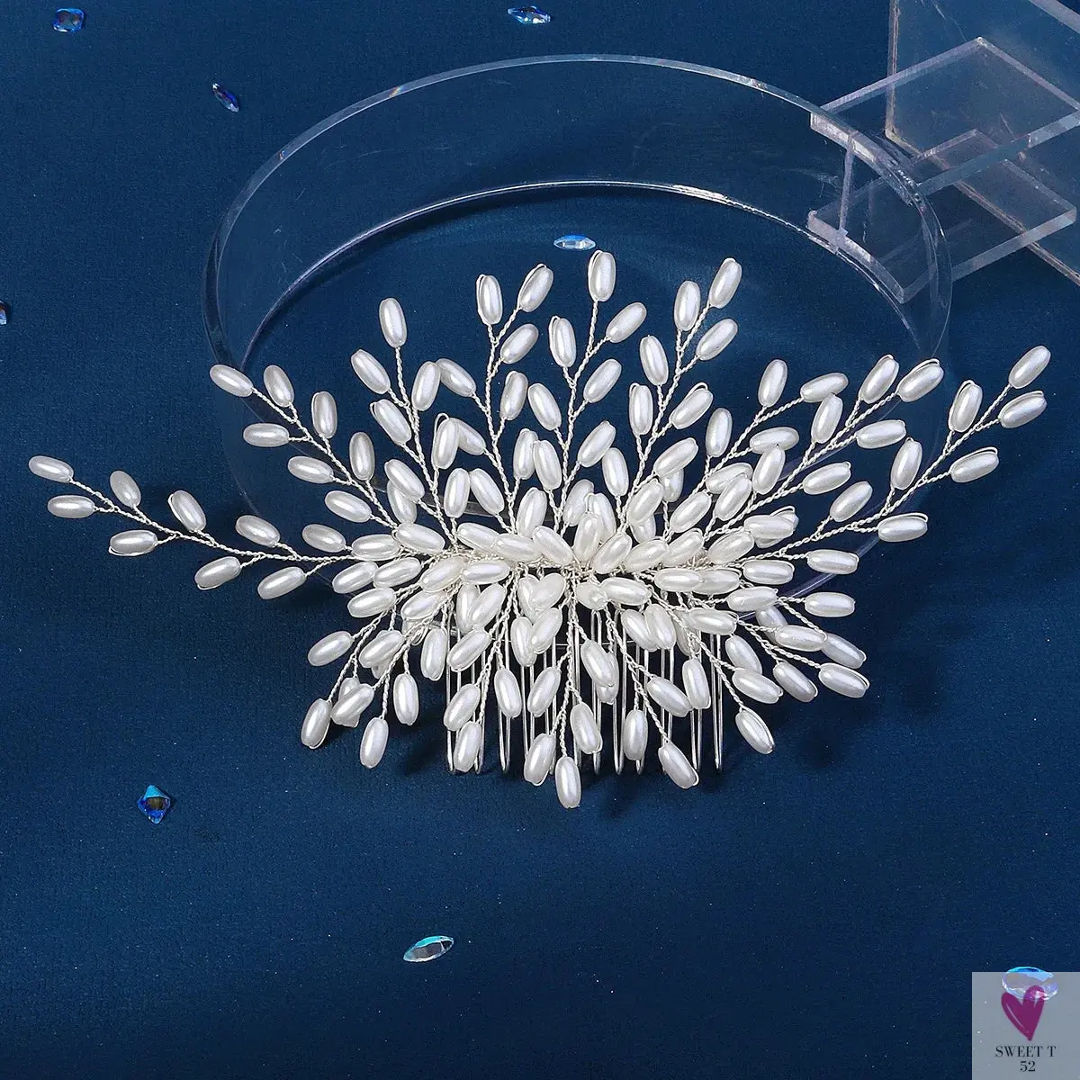 Elegant Hair Pins or Combs for Special Occasions, Weddings and Festivals for Women & Girls