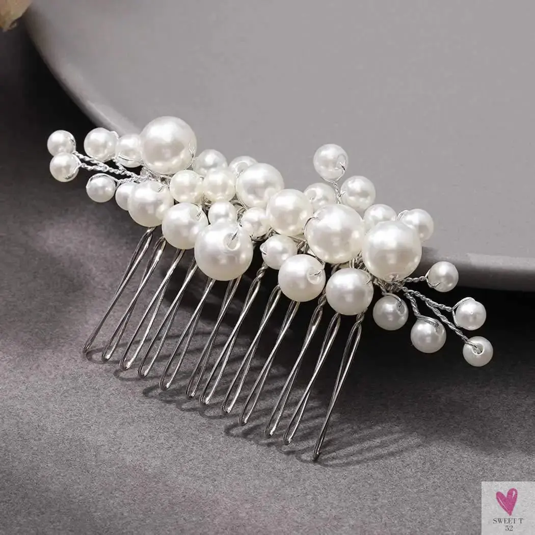 Elegant Hair Pins or Combs for Special Occasions, Weddings and Festivals for Women & Girls