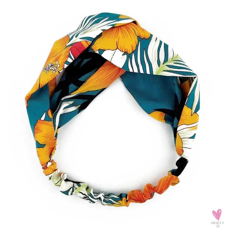 Scrunchies - Women's Knotted Turban Hair Accessories for Girls, Headband Turban/Elastic Hairband/Head Wrap/Striped  Hair Scrunchies