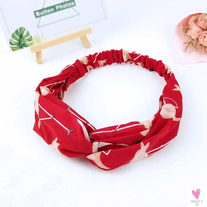 Scrunchies - Women's Knotted Turban Hair Accessories for Girls, Headband Turban/Elastic Hairband/Head Wrap/Striped  Hair Scrunchies