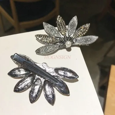 Clip Headwear Full Moon Hairpin Hairpin Net Red Girl Hairpin