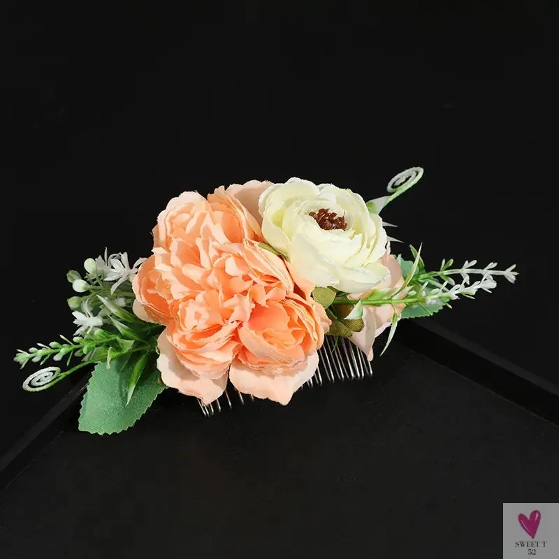 Floral Hair Combs for Summer Weddings, Festivals, Concerts, Holidays - Hair Accessoires for Women & Girlsl