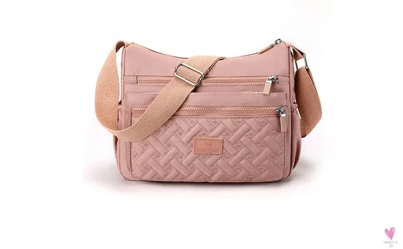 Women's Shoulder Crossbody Bag - Waterproof, Solid Colors, Casual Handbag, Messenger Bag