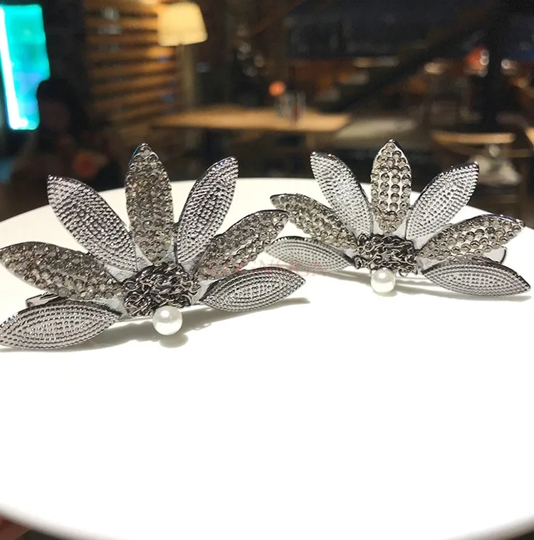 Clip Headwear Full Moon Hairpin Hairpin Net Red Girl Hairpin