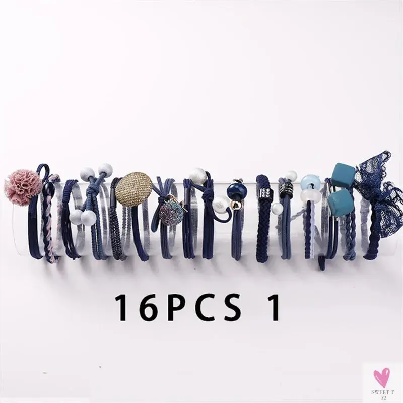 Teens Scrunchy Elastic Hair Bands/Ponytail Holder for Girls - Rubber Rope Ties, Gum Headwear, Scrunchies, Hair Accessories