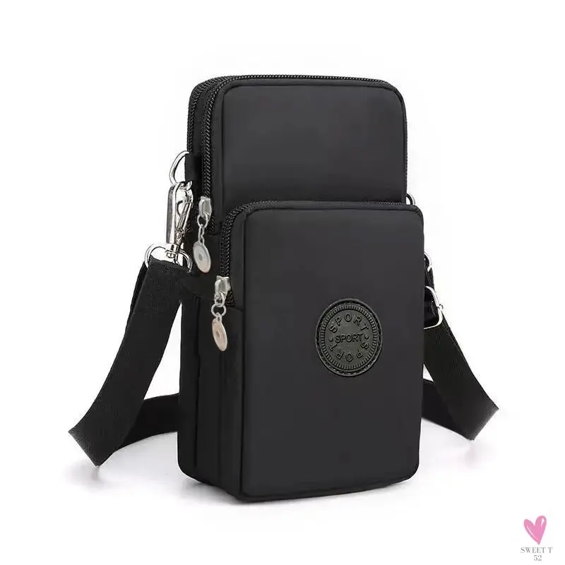 Men & Women's Compatible Bag - Mobile Phone, Versatile Mini Single-Shoulder Crossbody Bag, Sports Arm Bag