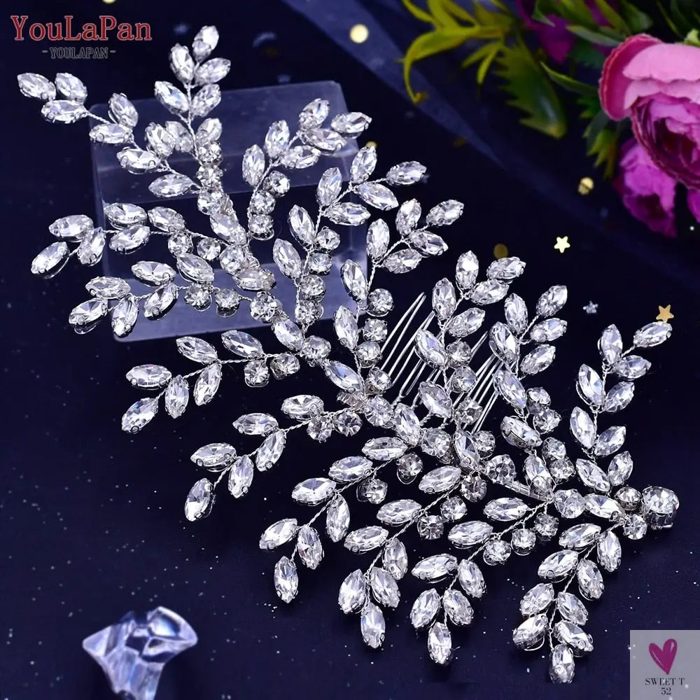 Shiny Bridal Headdress - Luxury Wedding Headband - Women's Hair Accessories, Queen Headpiece, Party, Banquet Headwear