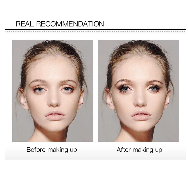 Black Curled Lashes Mascara - Lengthens Eyelashes, Extra Volume, Long Lasting Waterproof Natural, Quick Drying Female Makeup