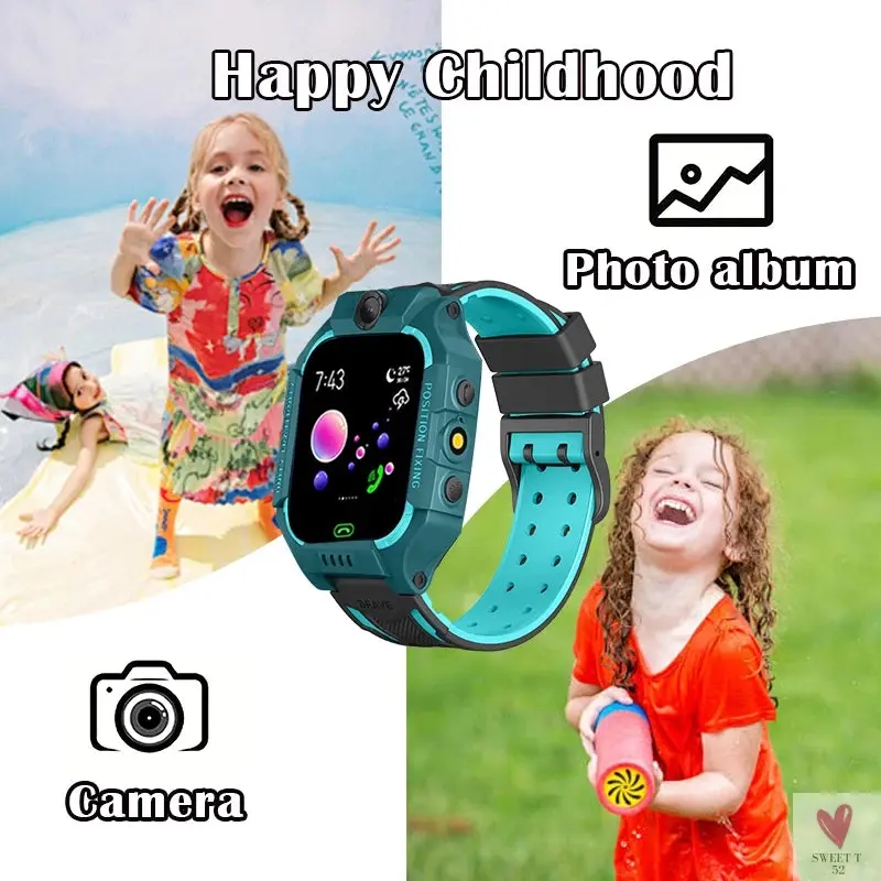 Children's Smart Watch - LBS location tracking, camera, phone, chat, games, SOS