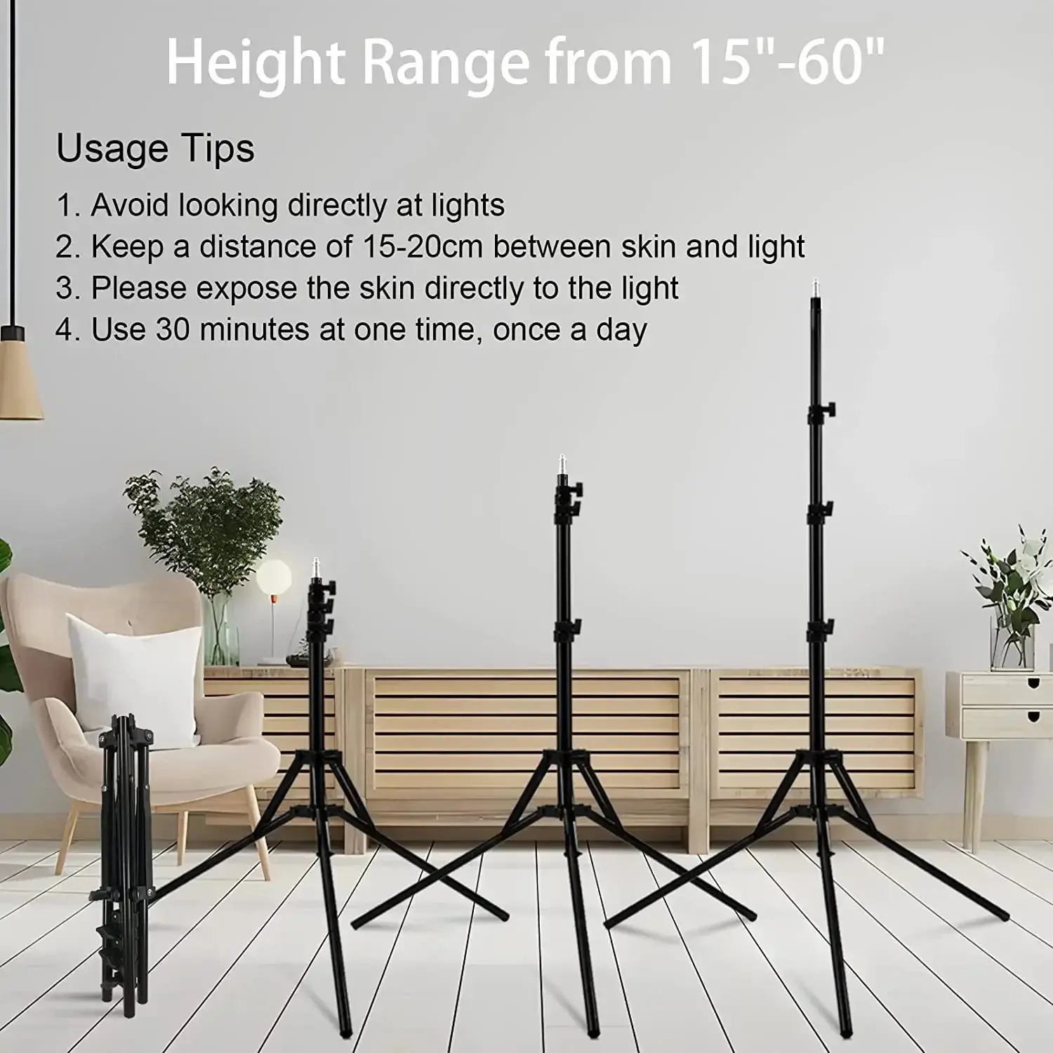 4/5 Head Red Light Therapy with Stand to Promote Metabolism, Weight Loss, Wrinkles, Anti-Aging