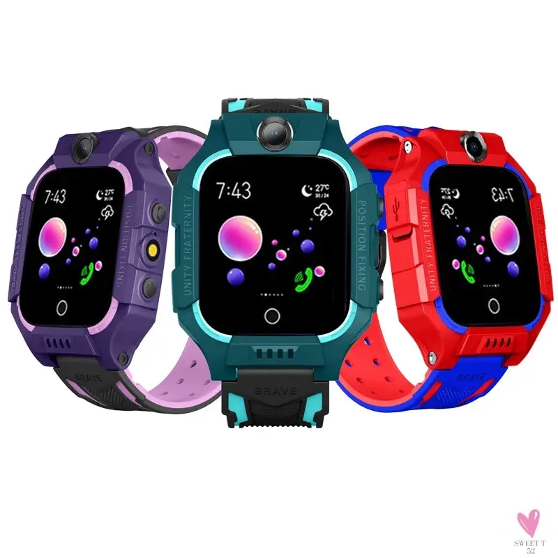 Children's Smart Watch - LBS location tracking, camera, phone, chat, games, SOS